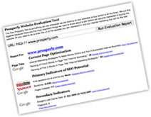 website evaluation tool