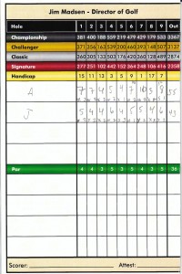 Golf Score Prediction Golf Score Prediction