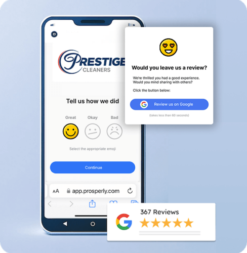 Customer feedback request